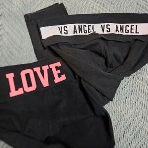 Victoria's Secret Black Cropped Pants Ankle Length
